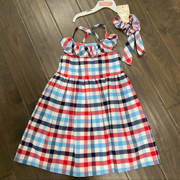 Tommy Bahama Other - Tommy Bahama Red White and Blue Checkered Dress size 4T | 5T